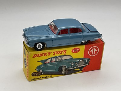 Lot 84 - DINKY; a boxed Jaguar Mark X, 142.