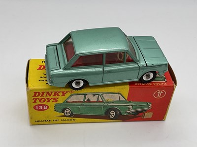 Lot 86 - DINKY; a boxed Hillman Imp Saloon, 138