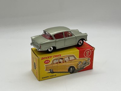 Lot 122 - DINKY; boxed Singer Vogue 145