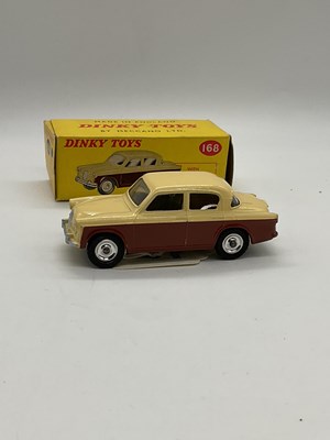 Lot 129 - DINKY; rare boxed Singer Gazelle 168,...