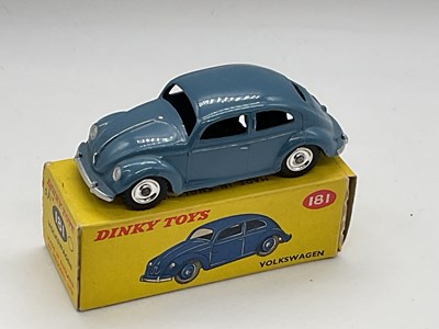 Lot 130 - DINKY; boxed VW 181, Blue-Green