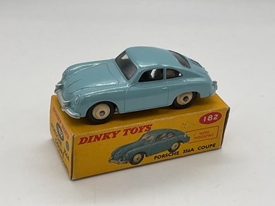 Lot 95 - DINKY; a boxed Porsche, pale blue, 182.