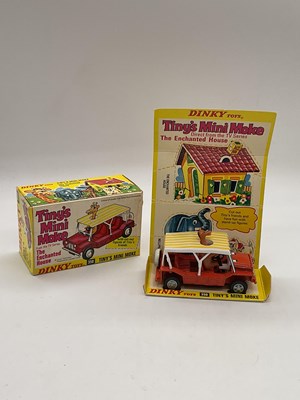 Lot 78 - DINKY; a boxed Tiny's Mini Moke, 350.