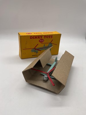 Lot 163 - DINKY; boxed Bristol 173 Helicopter, 715