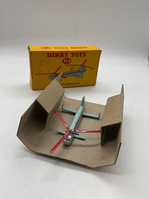 Lot 163 - DINKY; boxed Bristol 173 Helicopter, 715