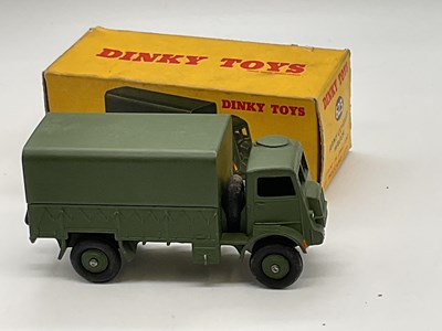 Lot 164 - DINKY; boxed Army wagon 623