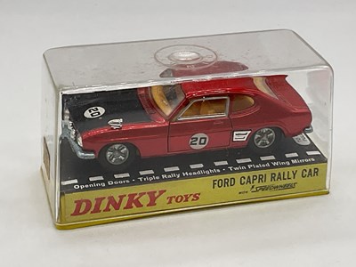 Lot 79 - DINKY; a boxed Ford Capri Rally car, 213.