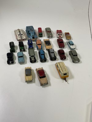 Lot 81 - DINKY; an unboxed group of twenty-three...