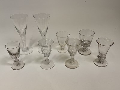 Lot 504 - Eight various drinking glasses