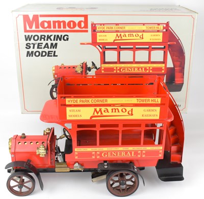 Lot 240 - MAMOD; a working steam model of a London red...