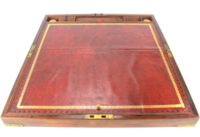 Lot 147 - A late 19th/early 20th century rosewood...