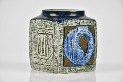 Lot 40 - LOUISE JINKS FOR TROIKA POTTERY; a marmalade...