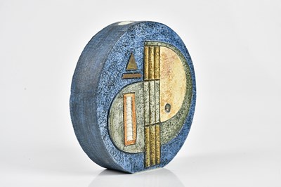 Lot 20 - LOUISE JINKS FOR TROIKA POTTERY; a large wheel...
