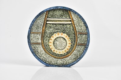 Lot 20 - LOUISE JINKS FOR TROIKA POTTERY; a large wheel...