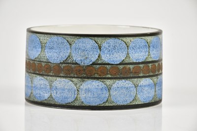 Lot 36 - MARILYN PASCOE FOR TROIKA POTTERY; a drum bowl...