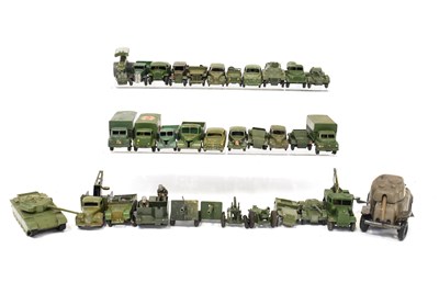 Lot 291 - A quantity of diecast military vehicles,...