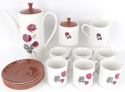 Lot 288 - MYOTT'S; a 1960s fifteen-piece coffee set...