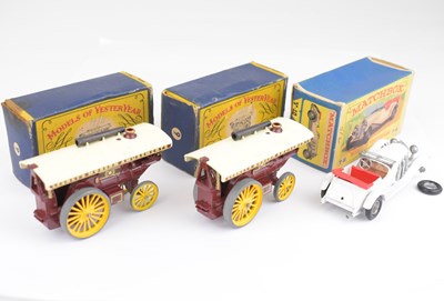 Lot 219 - MATCHBOX; three Models of Yesteryear,...