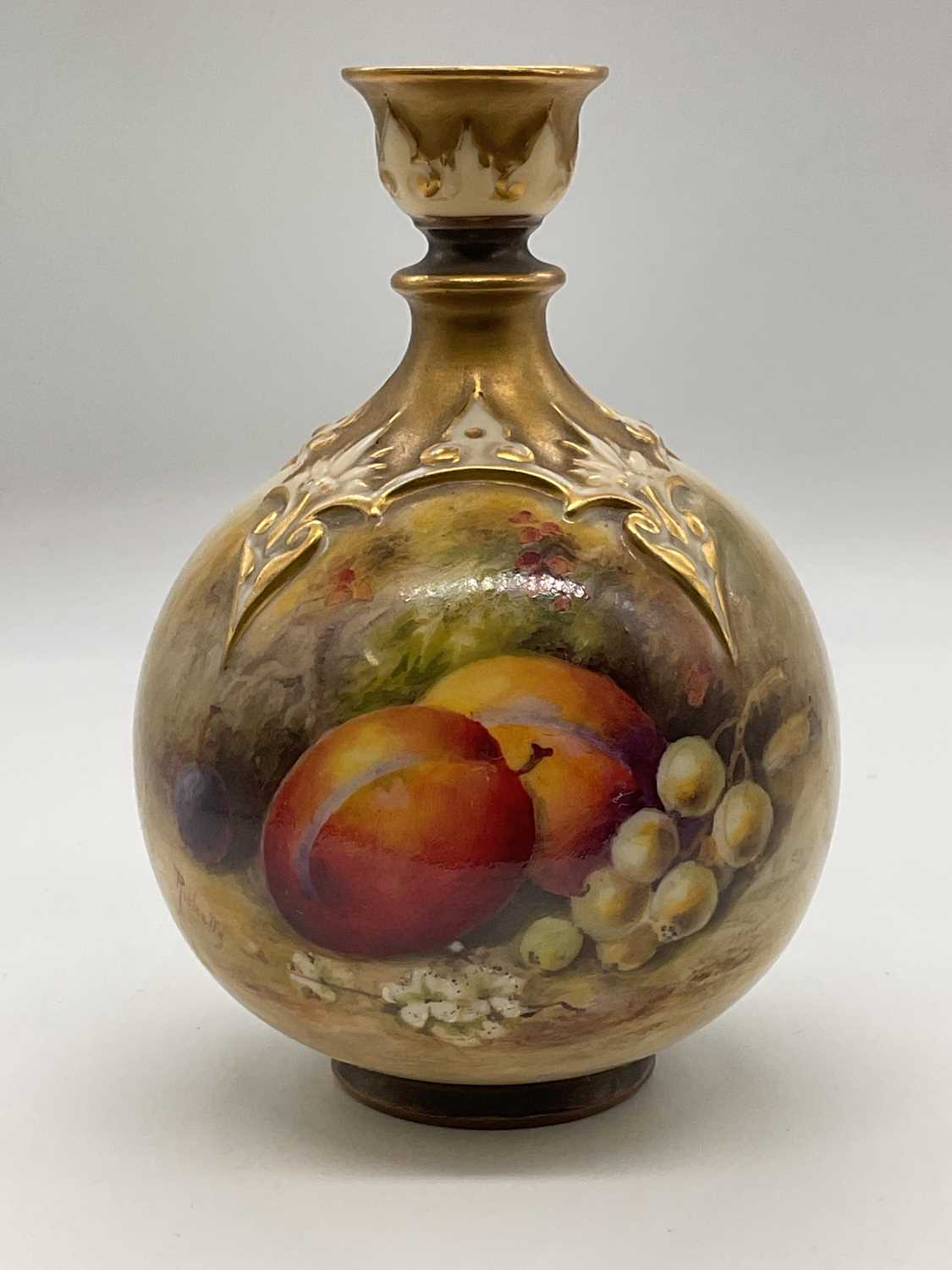 Lot 436 - WILLIAM RICKETTS FOR ROYAL WORCESTER; a...