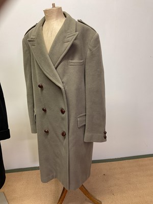 Lot 236 - A gentleman's Crombie overcoat, and Moss Bros...