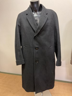 Lot 236 - A gentleman's Crombie overcoat, and Moss Bros...