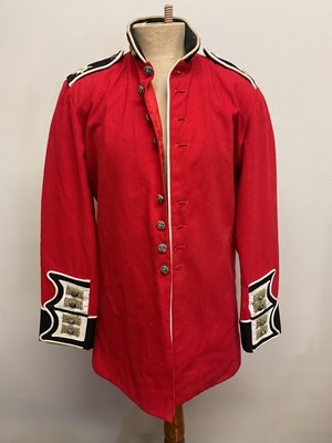 Lot 221 - A British Guards red ceremonial jacket.