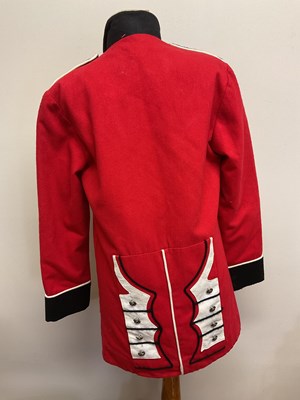 Lot 221 - A British Guards red ceremonial jacket.