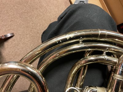 Lot 1261 - YAMAHA; a model 668 double French horn,...