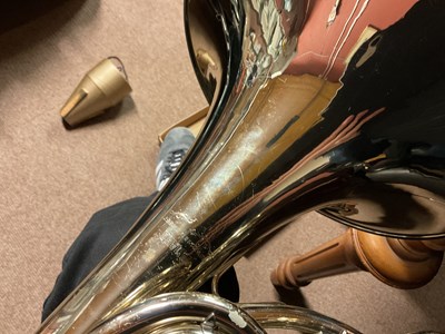 Lot 1261 - YAMAHA; a model 668 double French horn,...