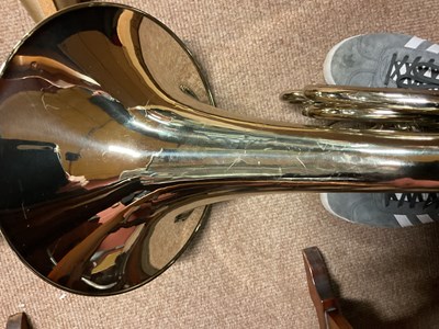 Lot 1261 - YAMAHA; a model 668 double French horn,...