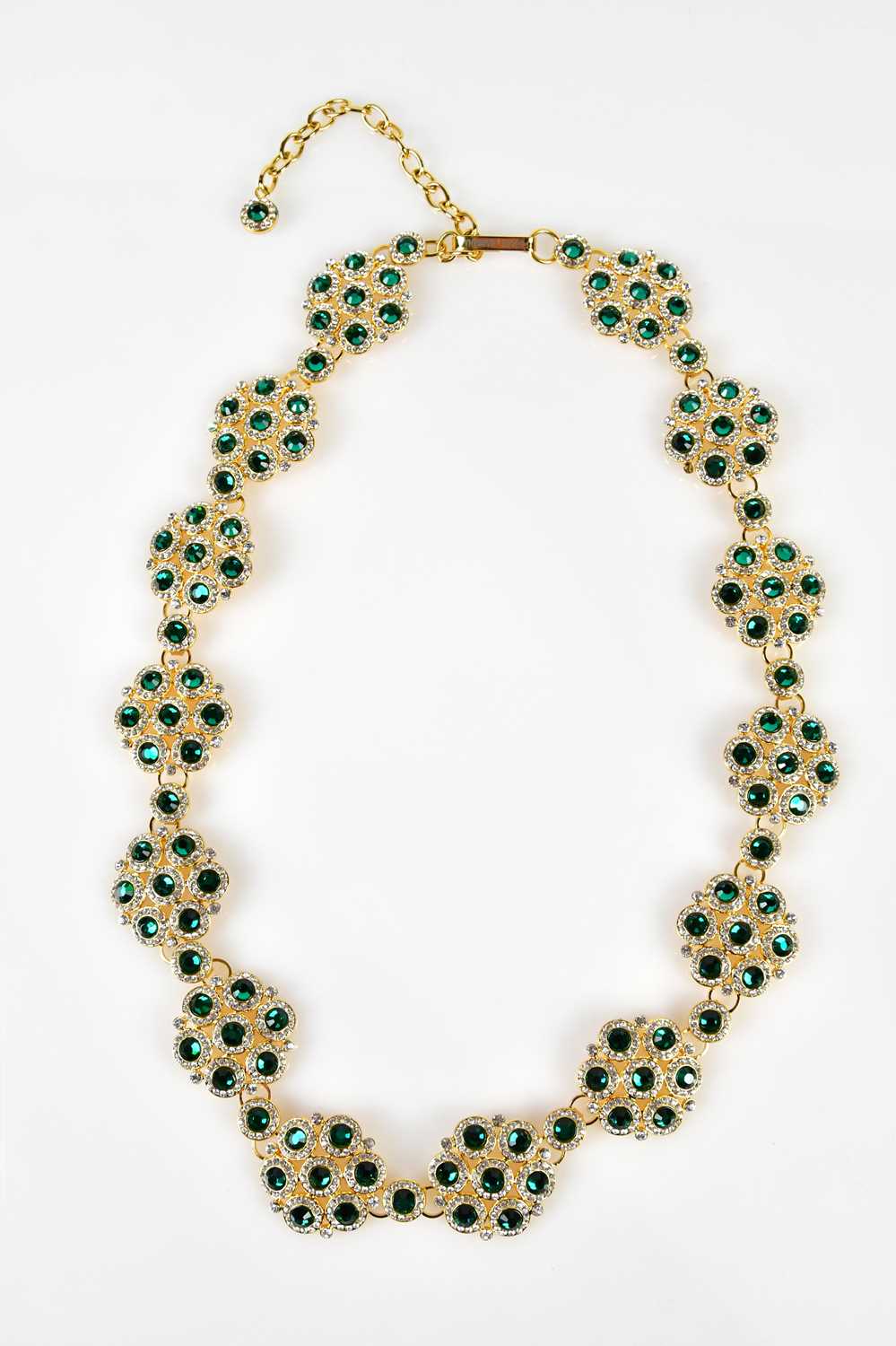 Dolce & Gabbana Silver Gold Brass Embellished Waist Chain Belt main image 0