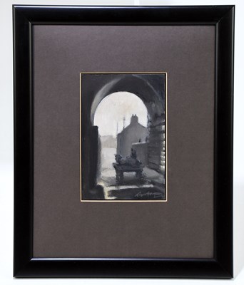 Lot 1338 - ROGER HAMPSON (1925-1996); oil on board, study...