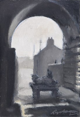 Lot 1338 - ROGER HAMPSON (1925-1996); oil on board, study...