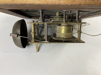 Lot 6430 - JOHN ISMAY, WIGTON; an eight day movement long...