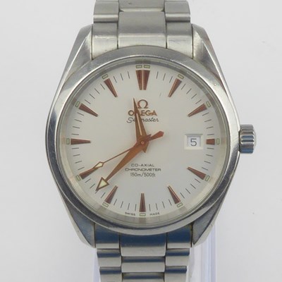 Lot 1062 - OMEGA; a gentlemen’s Seamaster 'The Aqua Terra'...