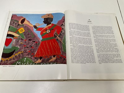 Lot 328 - RAS BROWN (Haitian); oil on board, 'Micheal...