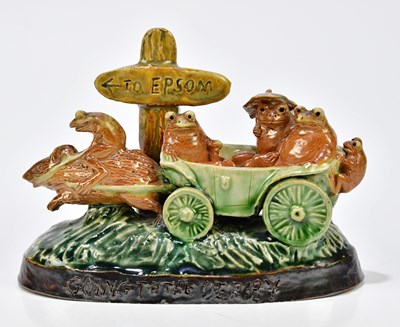 Lot 53 - GEORGE TINWORTH FOR DOULTON LAMBETH; a 'Going...