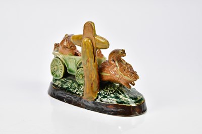 Lot 53 - GEORGE TINWORTH FOR DOULTON LAMBETH; a 'Going...