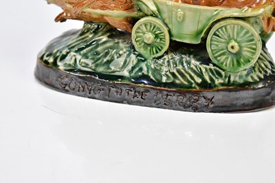 Lot 53 - GEORGE TINWORTH FOR DOULTON LAMBETH; a 'Going...