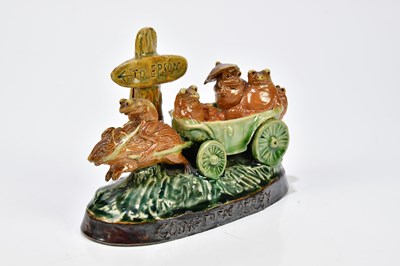 Lot 53 - GEORGE TINWORTH FOR DOULTON LAMBETH; a 'Going...