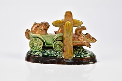 Lot 53 - GEORGE TINWORTH FOR DOULTON LAMBETH; a 'Going...