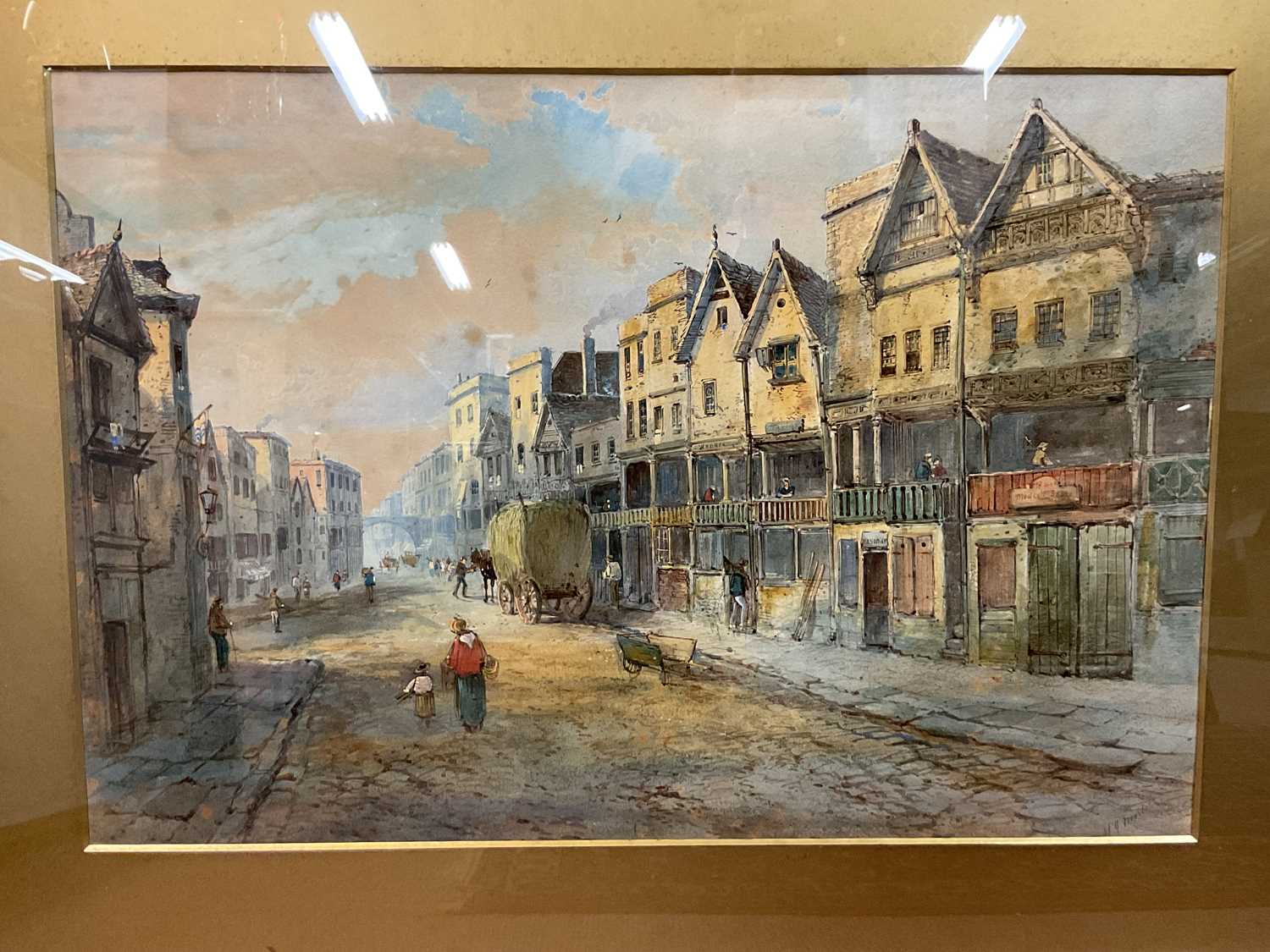 Lot 6112 - H J NEVIL; a late Victorian watercolour,...