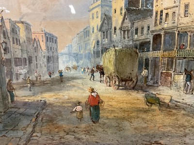 Lot 6112 - H J NEVIL; a late Victorian watercolour,...