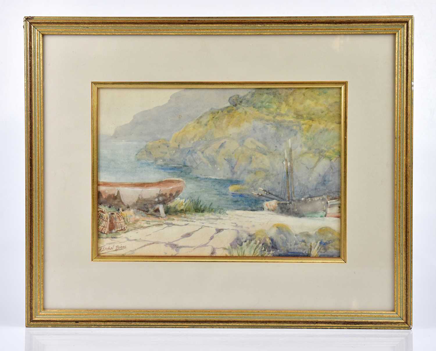 Lot 6130 - HARRY ETCHEL BINNS (1869-1945); watercolour,...
