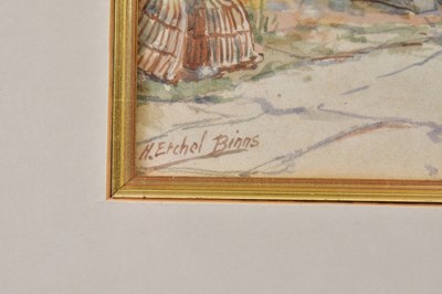 Lot 6130 - HARRY ETCHEL BINNS (1869-1945); watercolour,...