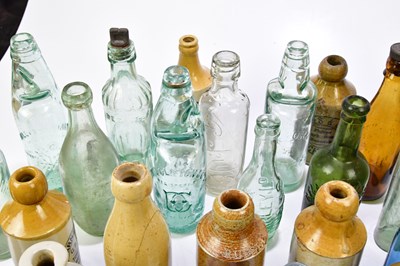 Lot 1347 - A large collection of assorted Codd bottles,...