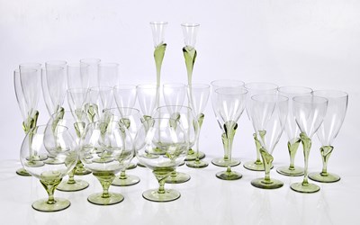 Lot 245 - ROSENTHAL; a twenty-eight piece 'Tulip'...