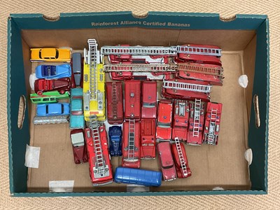 Lot 143 - DINKY; a collection of playworn unboxed Dinky...