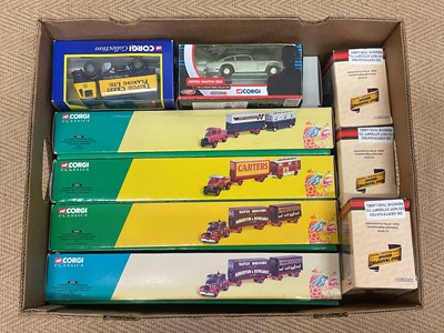 Lot 110 - CORGI; a group of boxed Corgi diecast vehicles,...