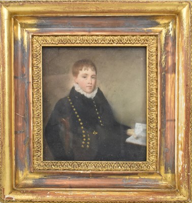 Lot 221 - 19TH CENTURY ENGLISH SCHOOL; pastel, portrait...